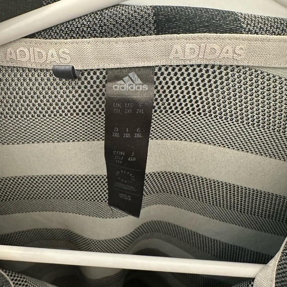 2XL Gray Men’s Adidas Polo - Picture 2 of 2